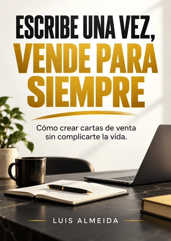 Portada de Escribe una vez, vende para siempre, de Luis Almeida